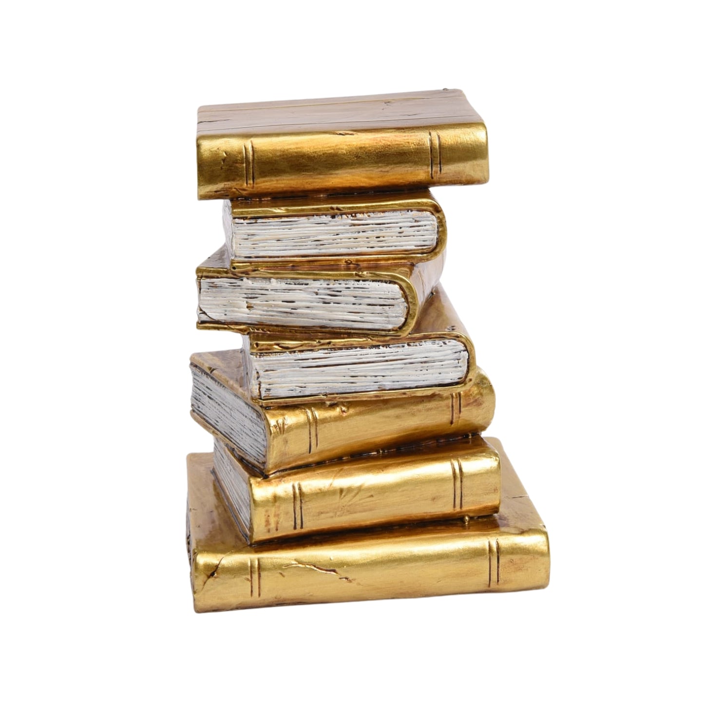 Antique Gold Book Theme Bookends Set Shelf Decor Bookshelf Book Holder