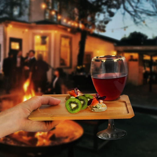 Bamboo Appetiser & Cheese Board Tray