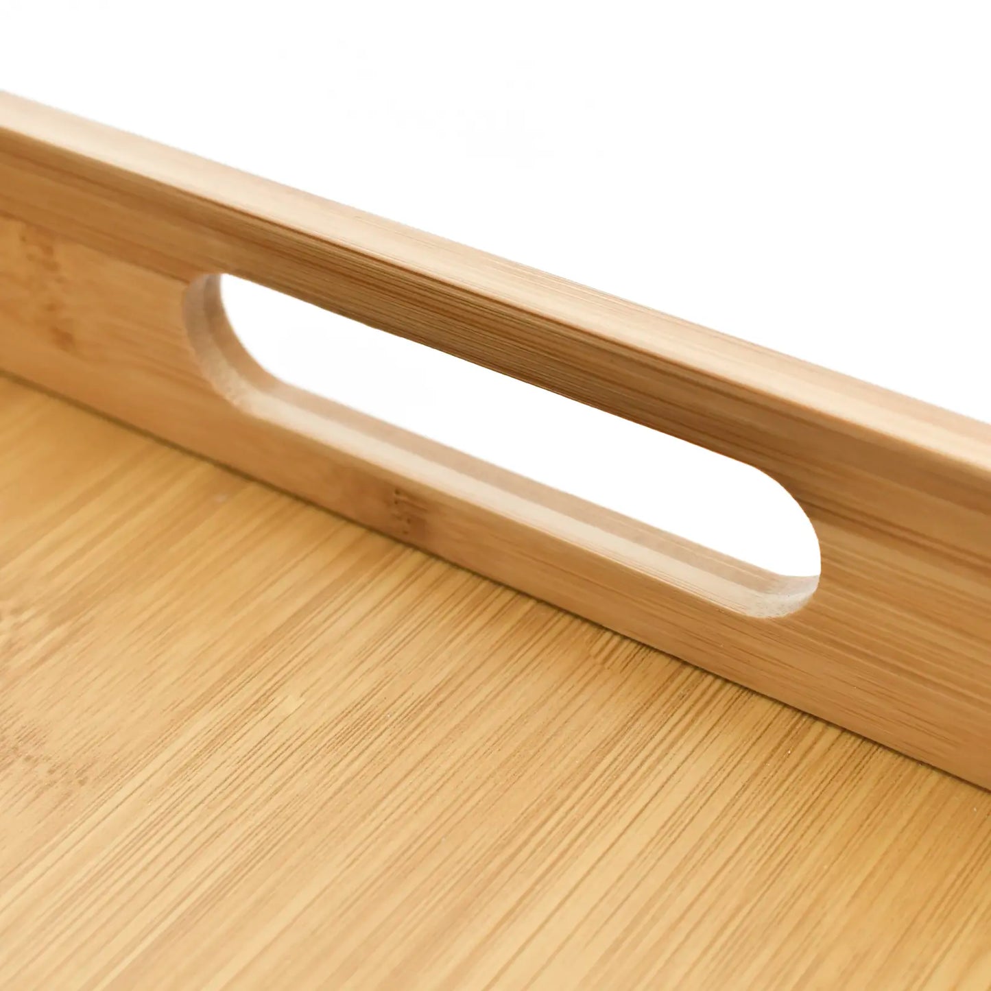 Bamboo 3-Piece Serving Tray Set