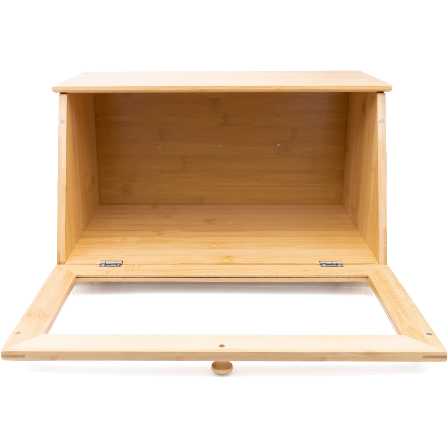 Bamboo Bread Bin with Acrylic Window