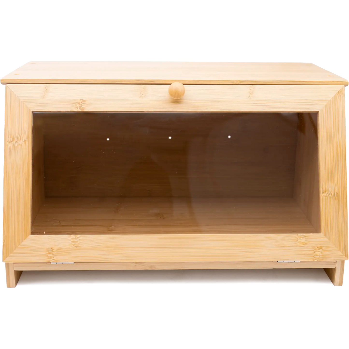 Bamboo Bread Bin with Acrylic Window