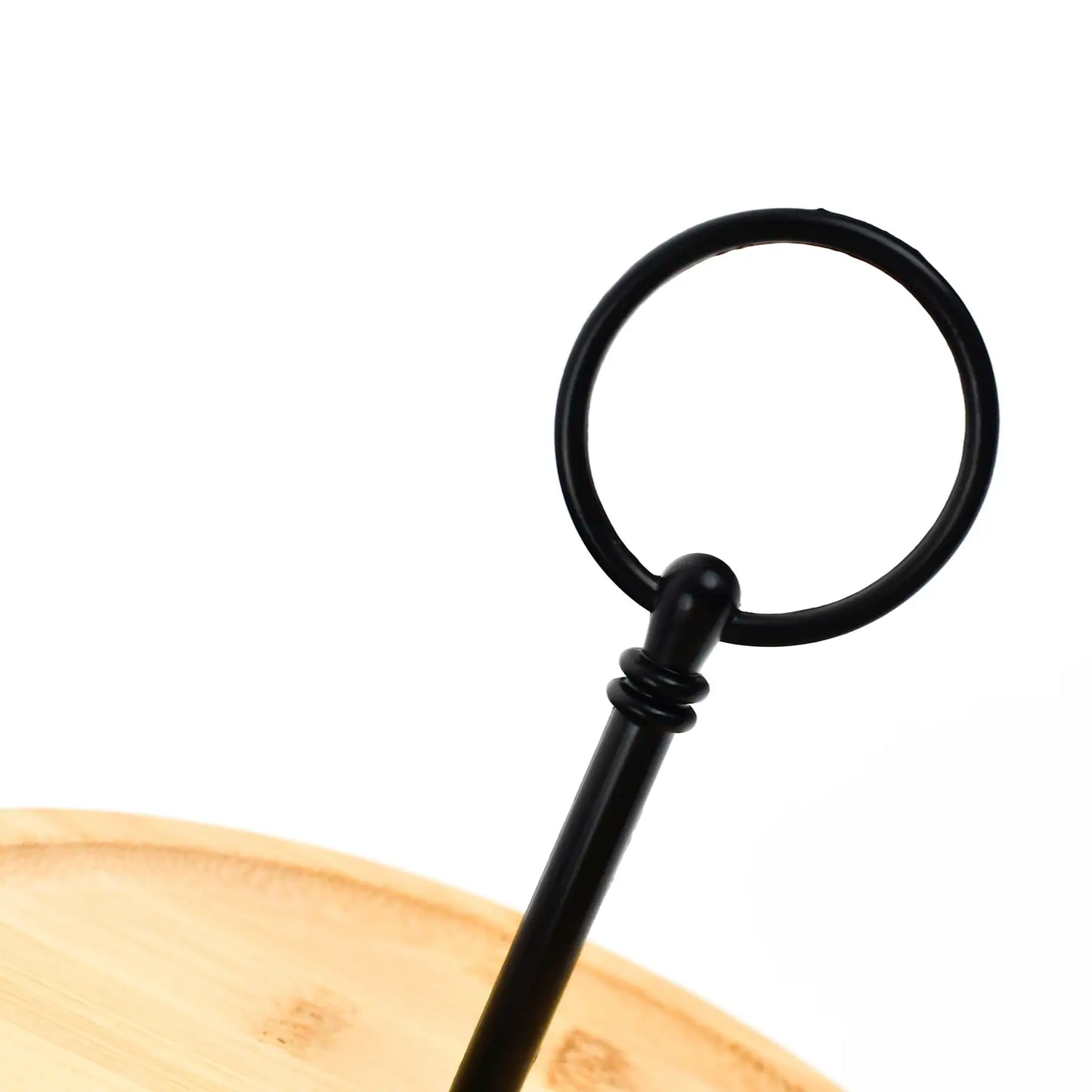 Bamboo 2-Tier Cake Stand