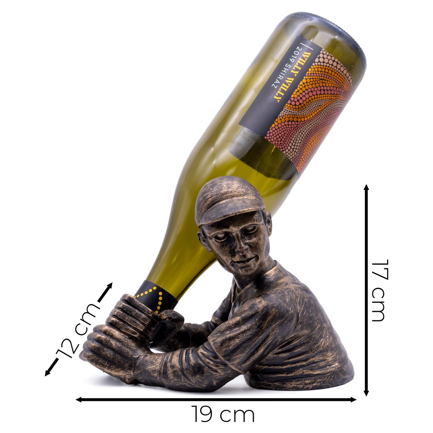 Baseball Vino Wine Bottle Holder
