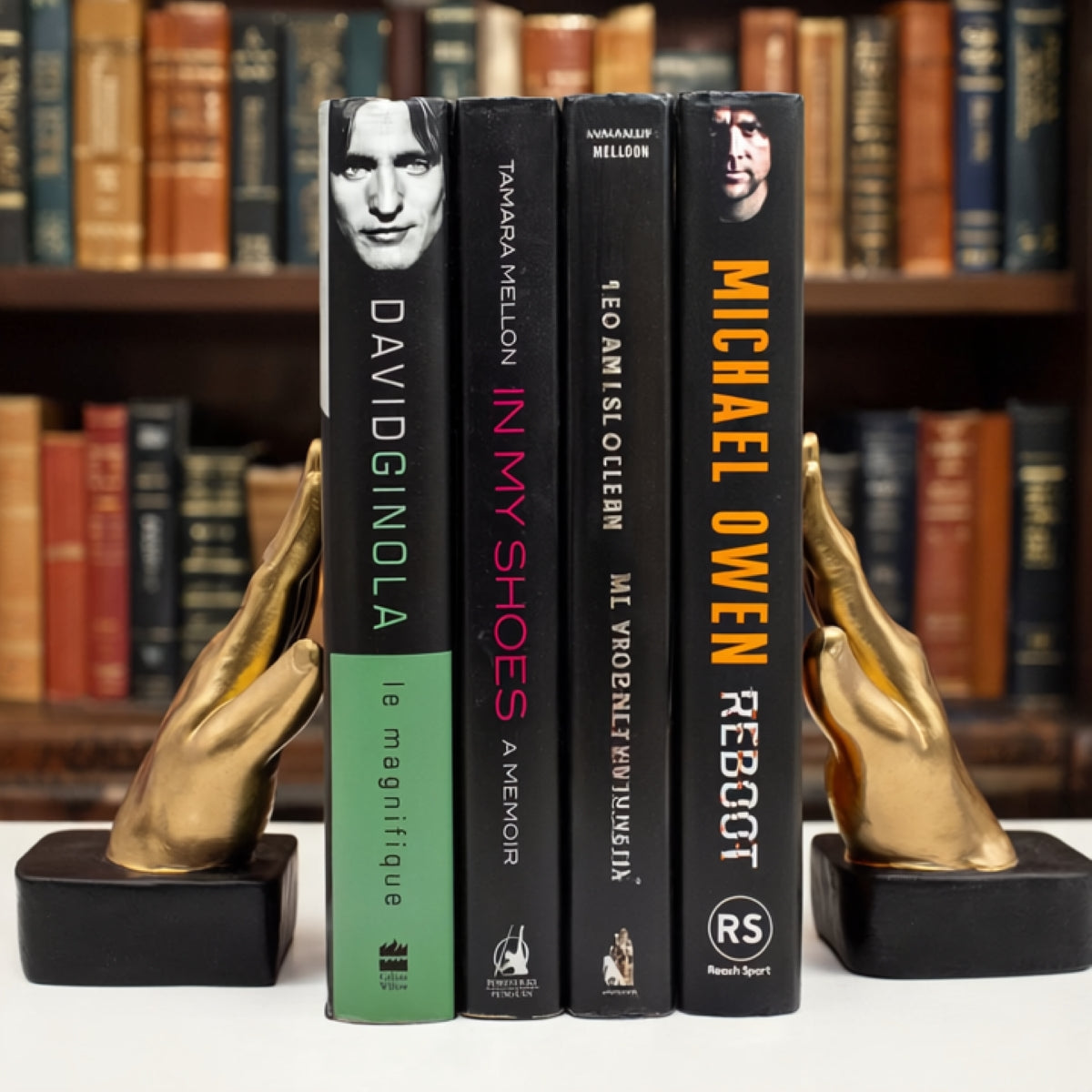 Open Palms Bookends