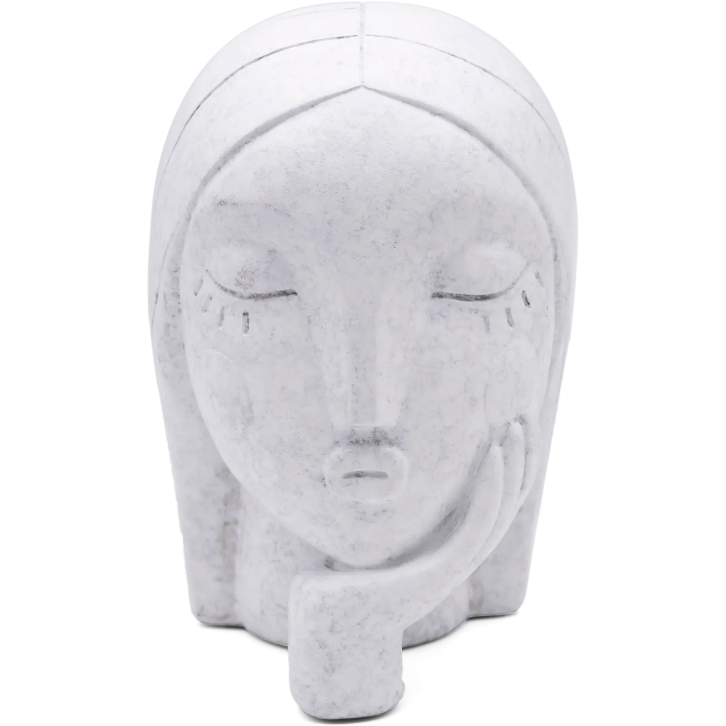 Woman's Face Bookend