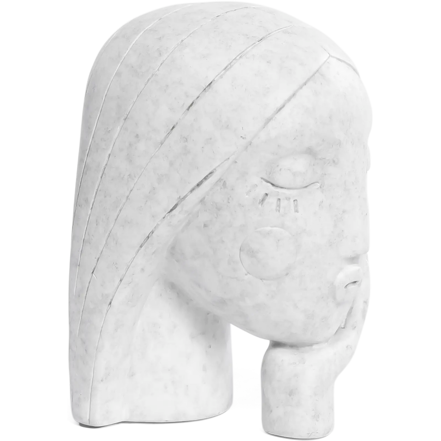 Woman's Face Bookend