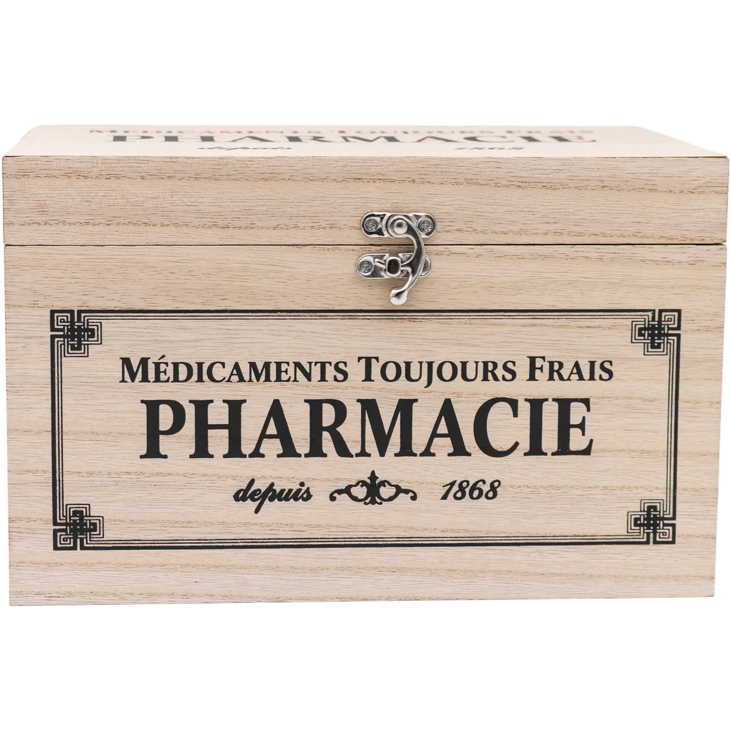 French-Style Pharmacy Medicine Storage Box