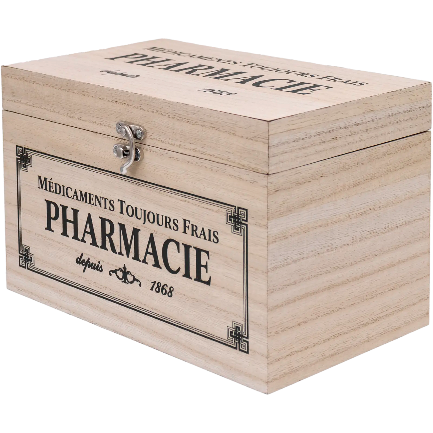French-Style Pharmacy Medicine Storage Box