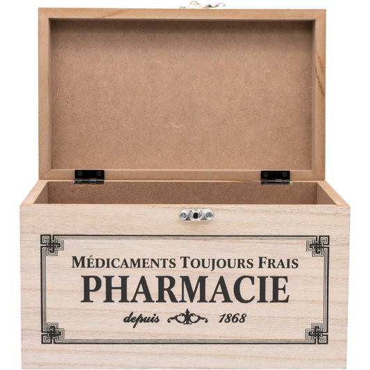 French-Style Pharmacy Medicine Storage Box