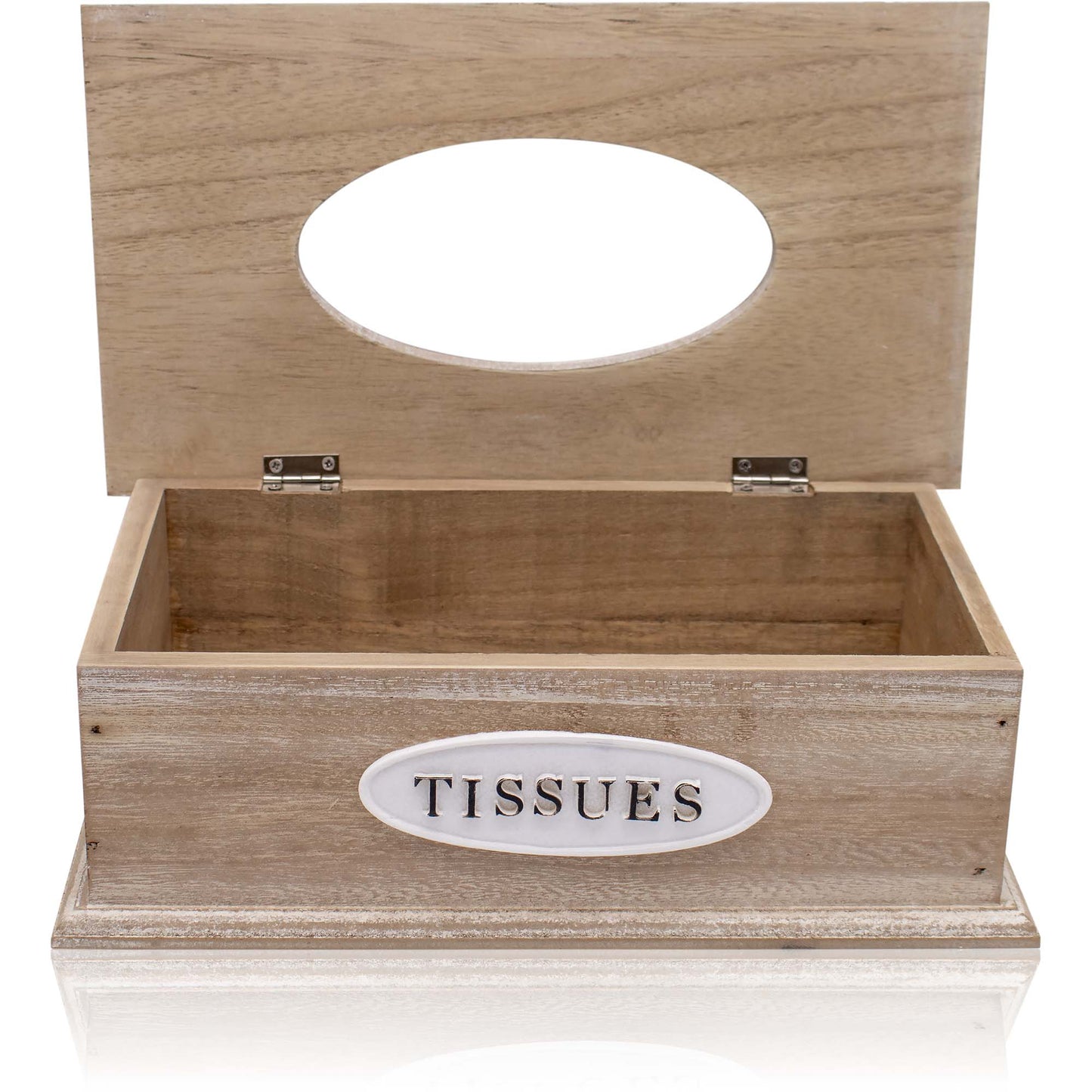 Wooden Vintage Tissue Storage Box