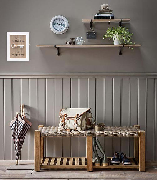 Wooden ‘Heart Keyhole’ 6-Key Cabinet