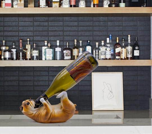 Puppy Dog Wine Bottle Holder
