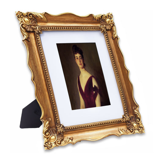 Victorian Ornate Photo Frame (8x10, Gold)