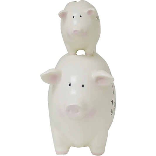 "His Tools and Her Jewels" Piggy Bank