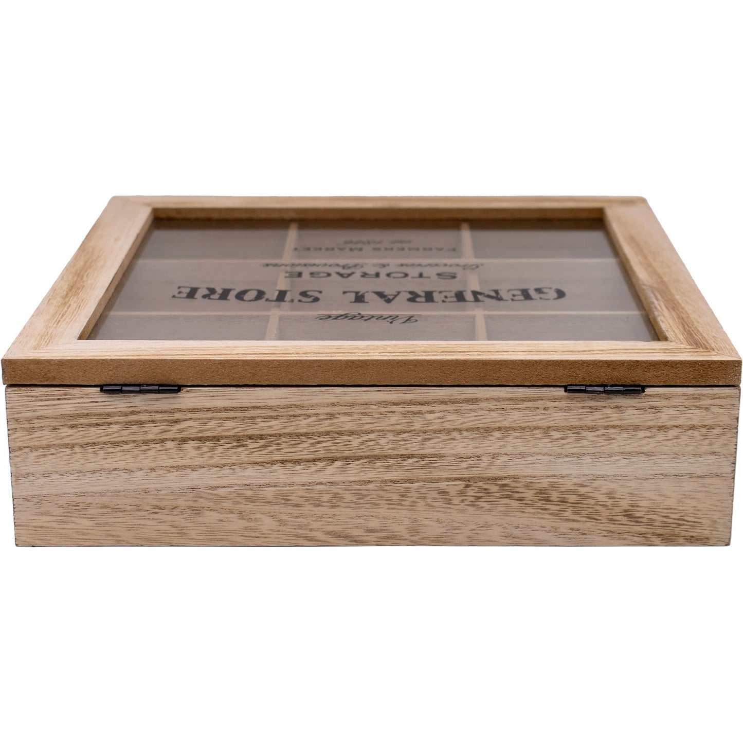 General Store 9-Compartment Tea Box