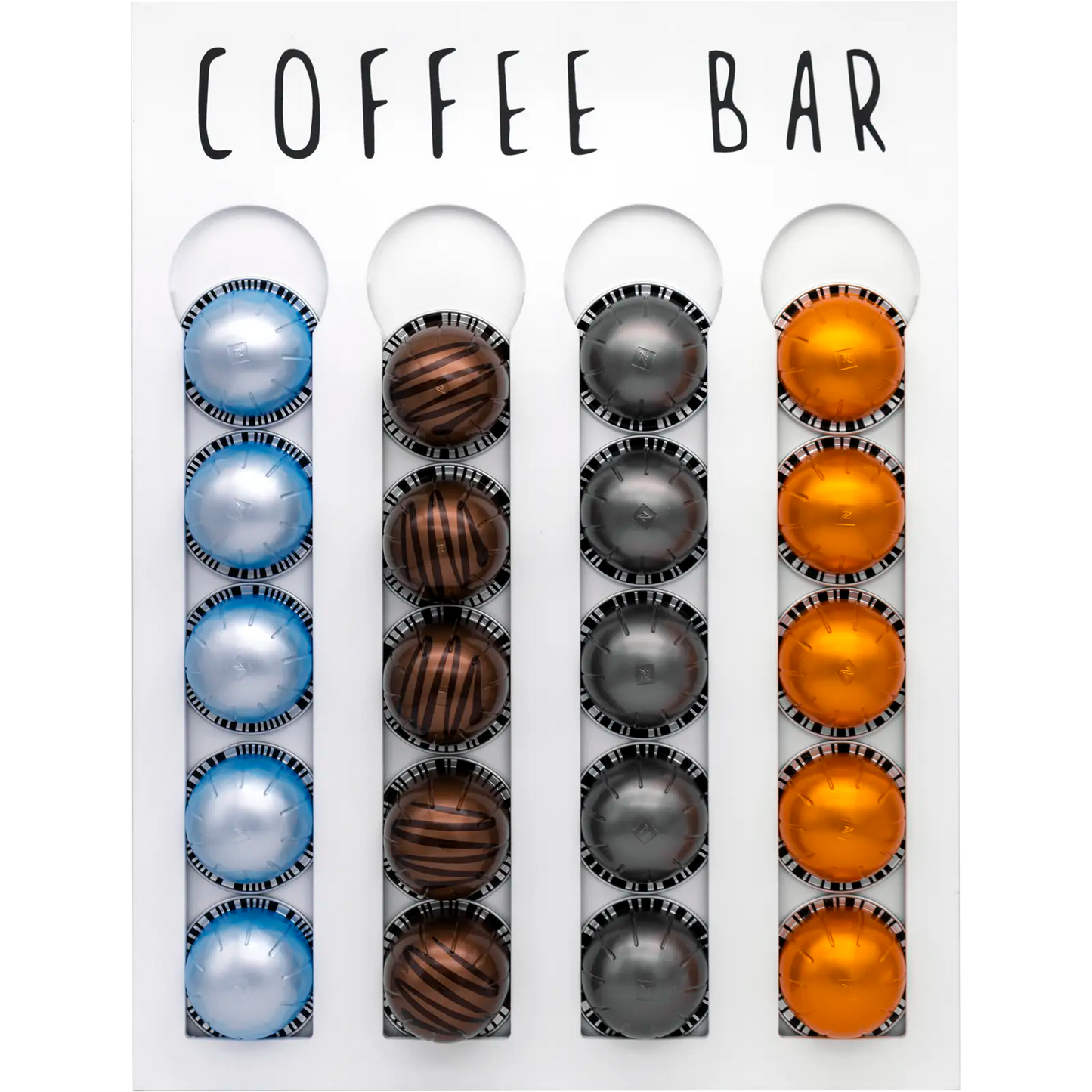 Capsule Holder for Nespresso Vertuo Pods - Holds Up To 20 Pods