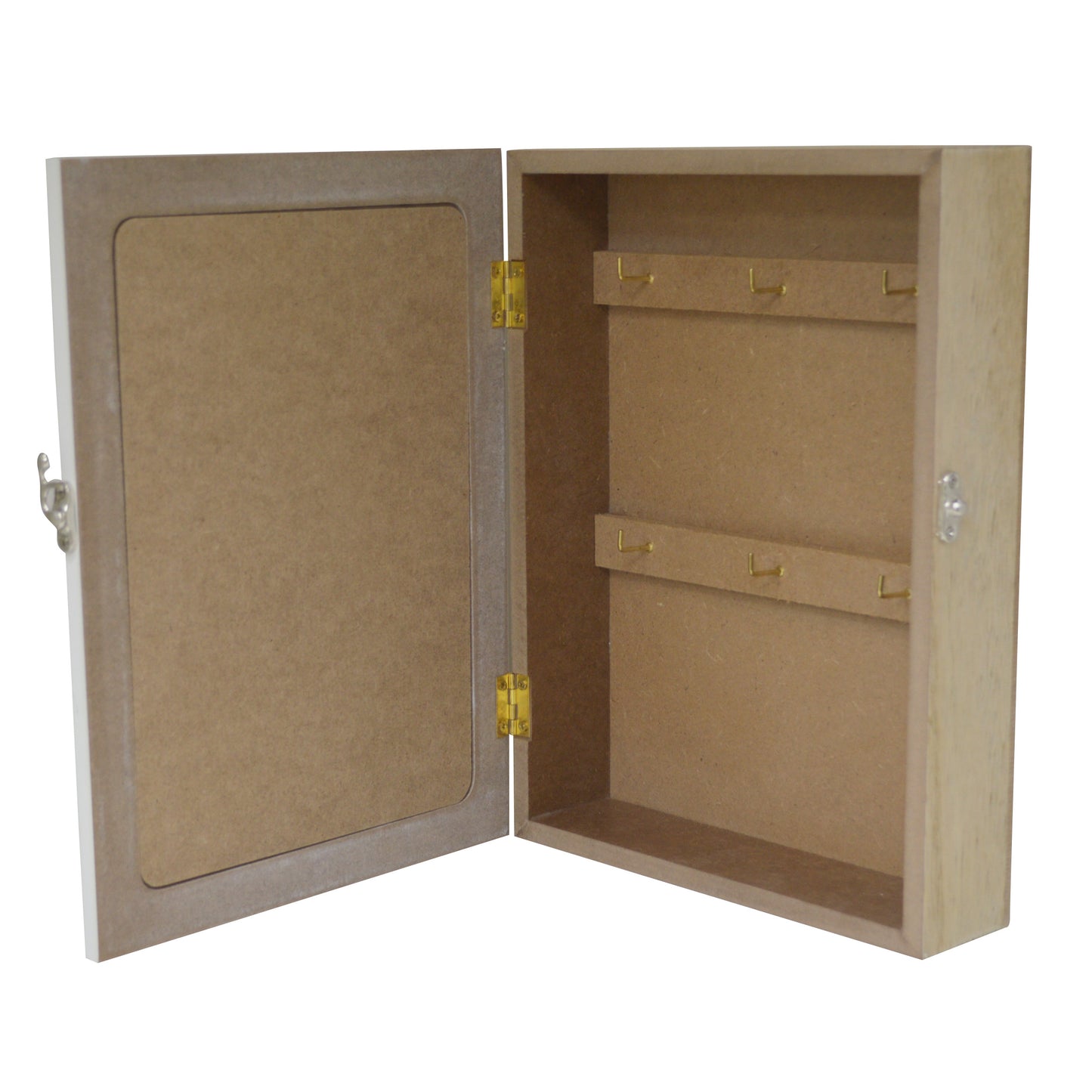 'HOME' Wooden 6 Key Cabinet Box