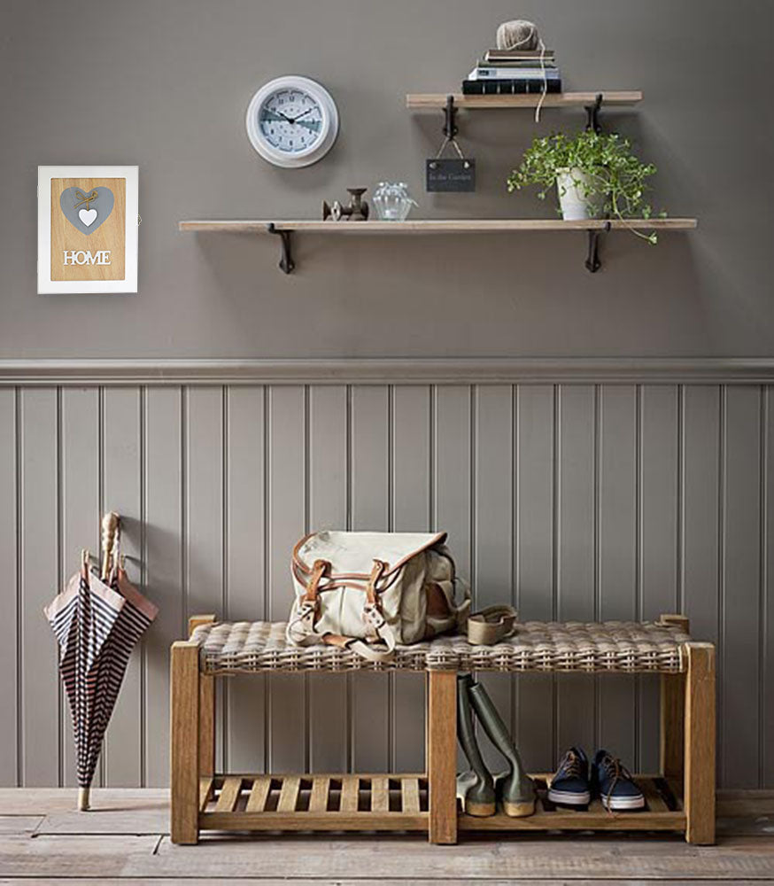 'HOME' Wooden 6 Key Cabinet Box