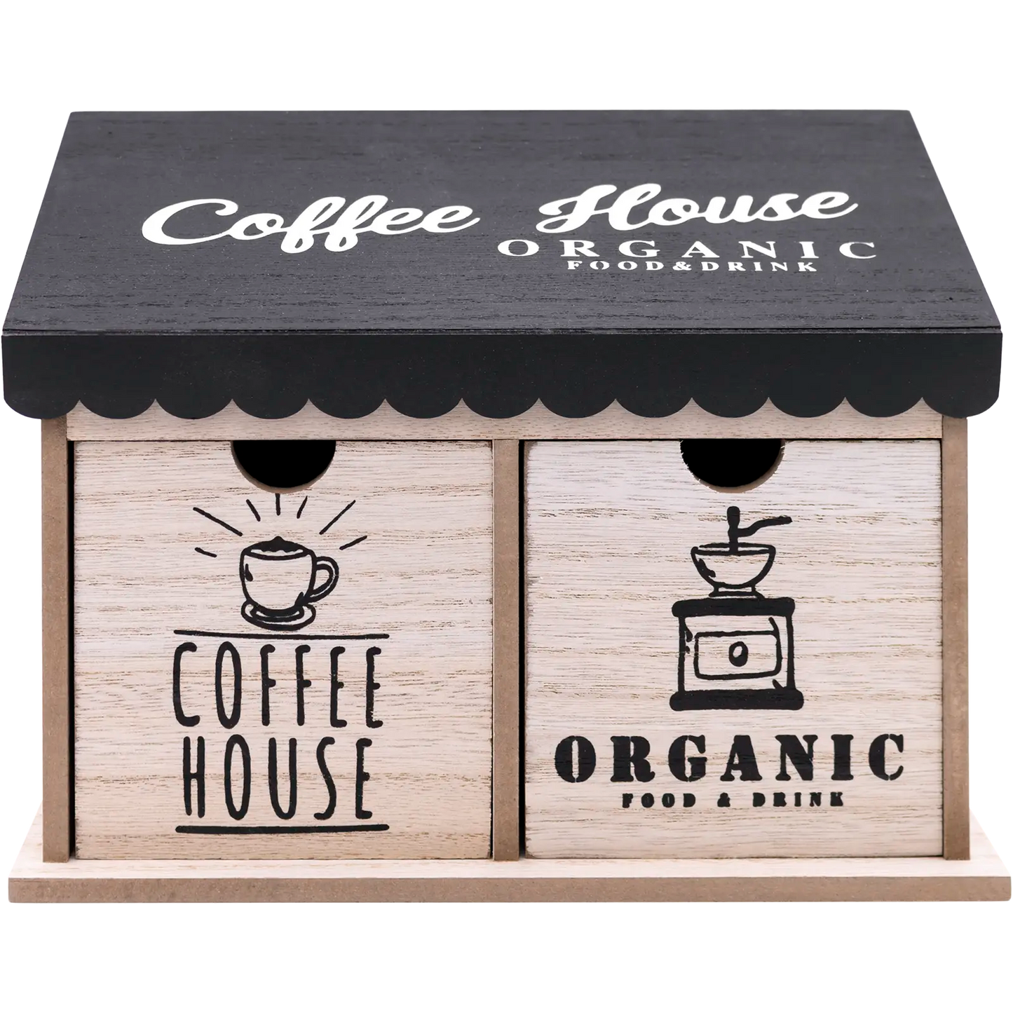 Two-Tone Tea & Coffee Organiser