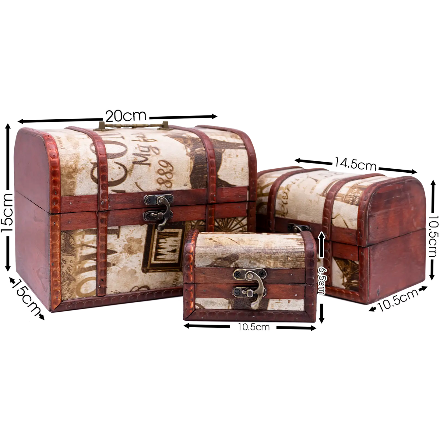 Treasure Jewellery Box (Set of 3)