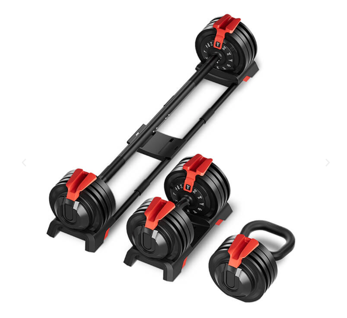 Adjustable Barbell, Adjustable Dumbbell, Adjustable Kettlebell