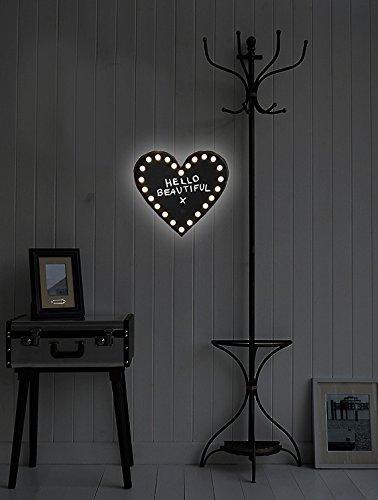 Love Heart LED Memo Board