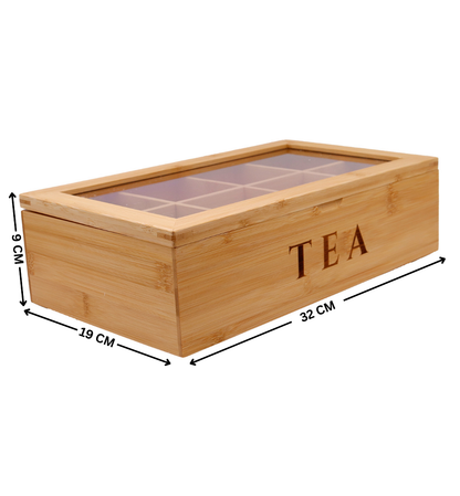 Bamboo Tea Bag Holder