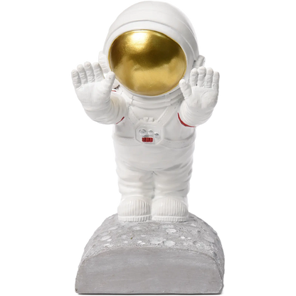 Pushing Astronaut Decorative Bookends