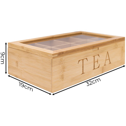 Bamboo Tea Bag Holder