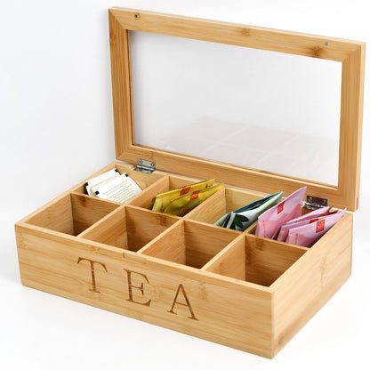 Bamboo Tea Bag Holder