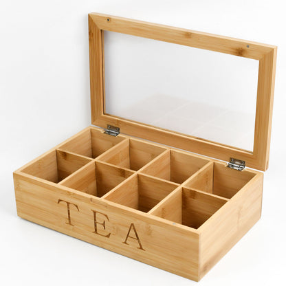 Bamboo Tea Bag Holder