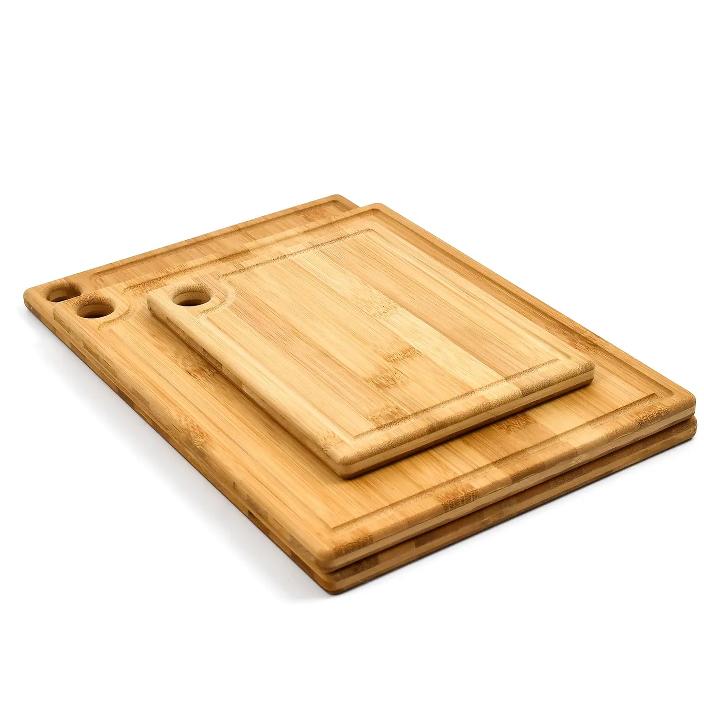 Bamboo 3-Piece Chopping Board Set