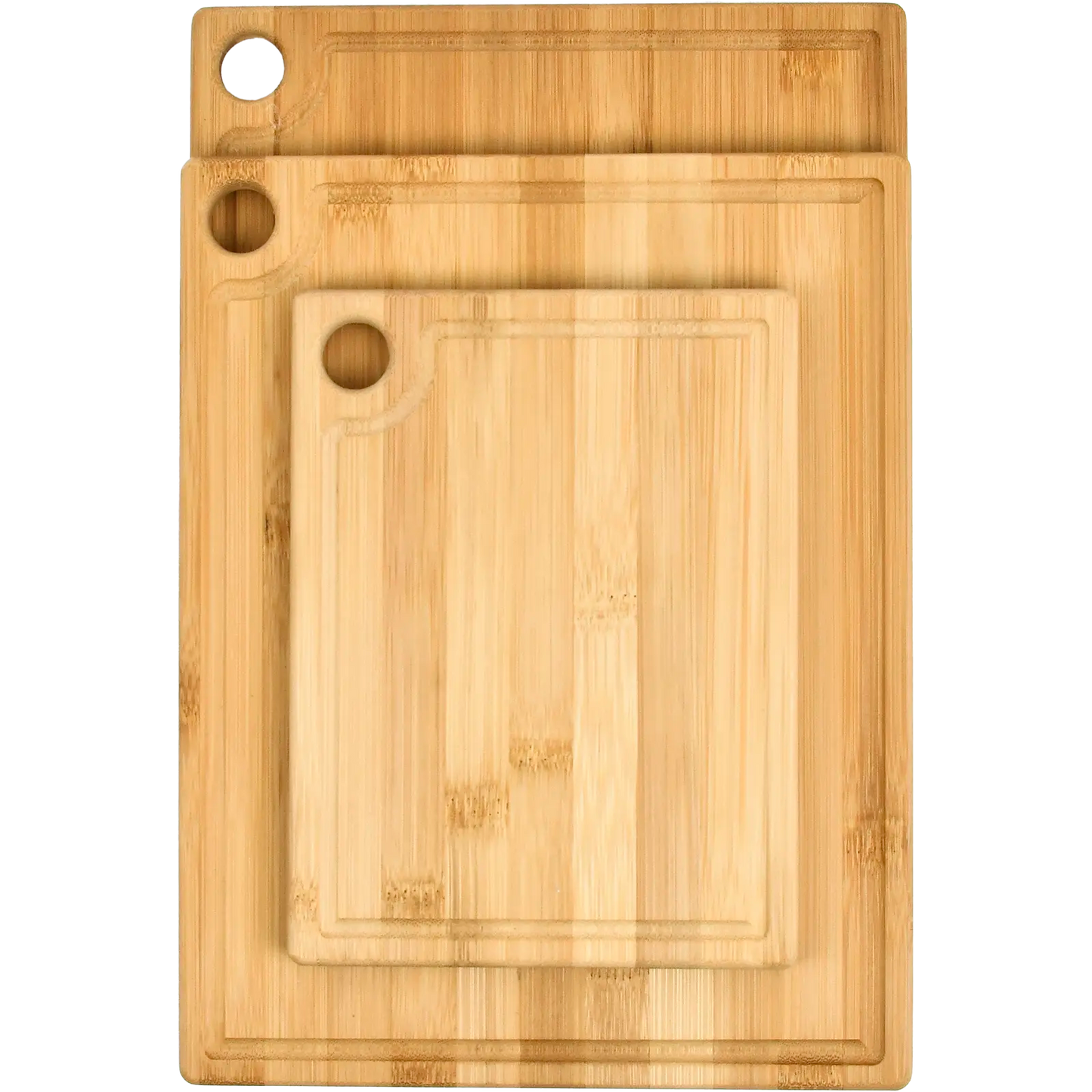 Bamboo 3-Piece Chopping Board Set