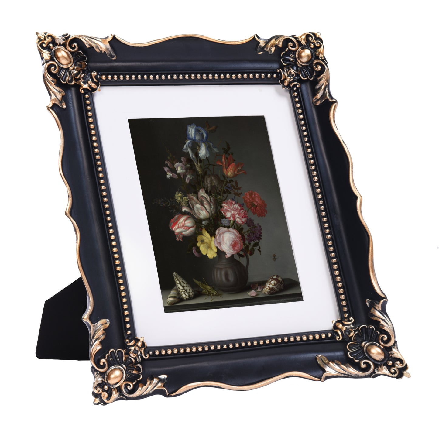 Victorian 8x10 Ornate Photo Frame - Black