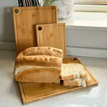 Bamboo 3-Piece Chopping Board Set