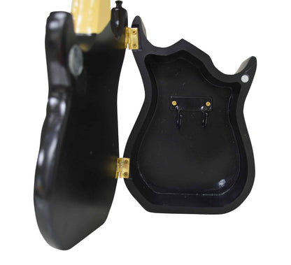 Black and White Stratocaster Gloss Guitar Key Box