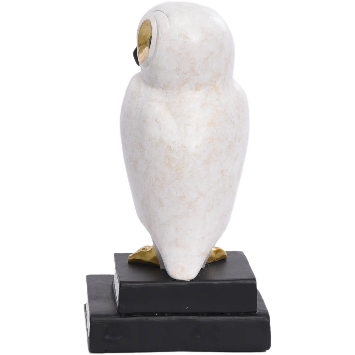 Wise White Owl Bookends