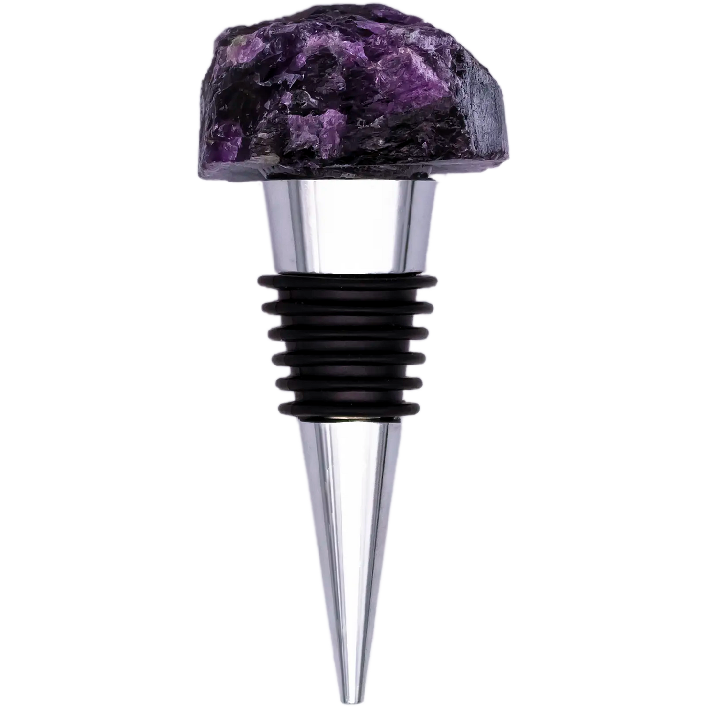 Amethyst Crystal Bottle Stopper