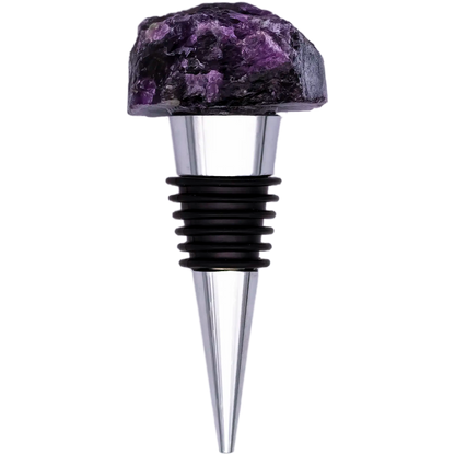 Amethyst Crystal Bottle Stopper