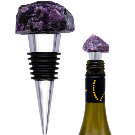 Amethyst Crystal Bottle Stopper