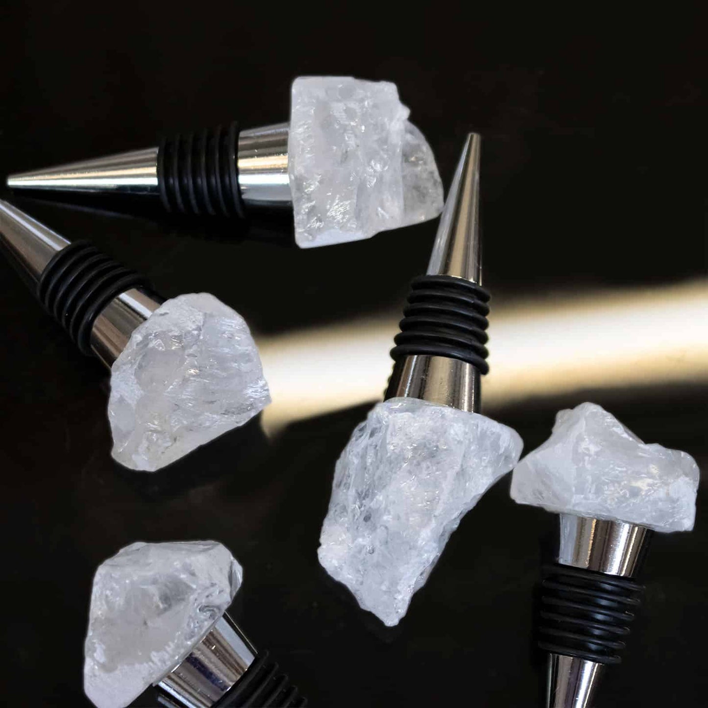 Quartz Crystal Bottle Stopper