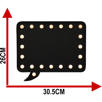 Speech Bubble LED Memo Board