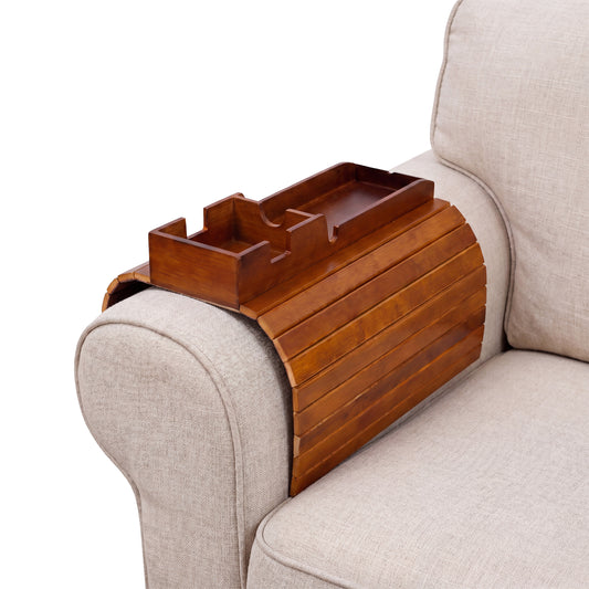 Bamboo Sofa Armrest Tray