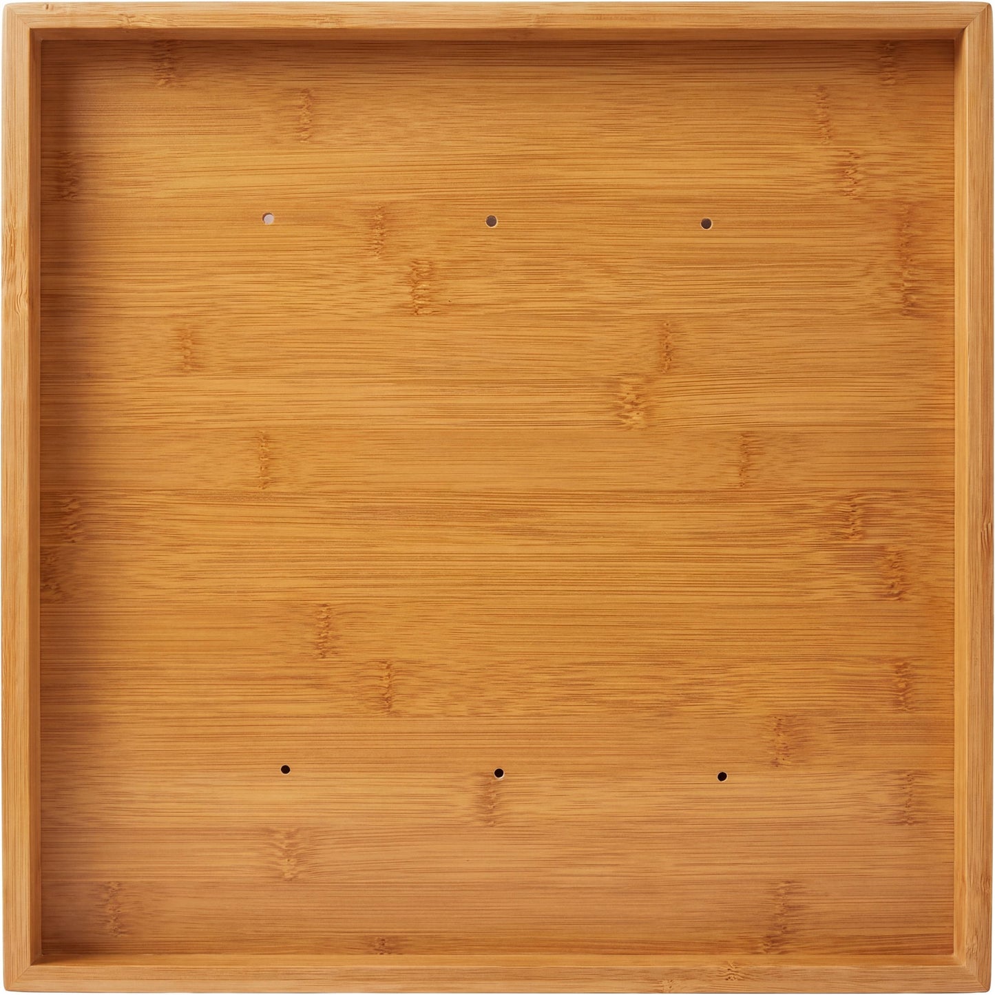 Large Bamboo 3-Compartment Bread Bin