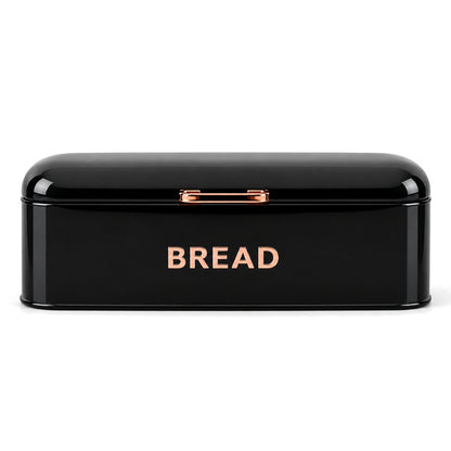 Black & Rose Gold 4-Piece Kitchen Storage Set
