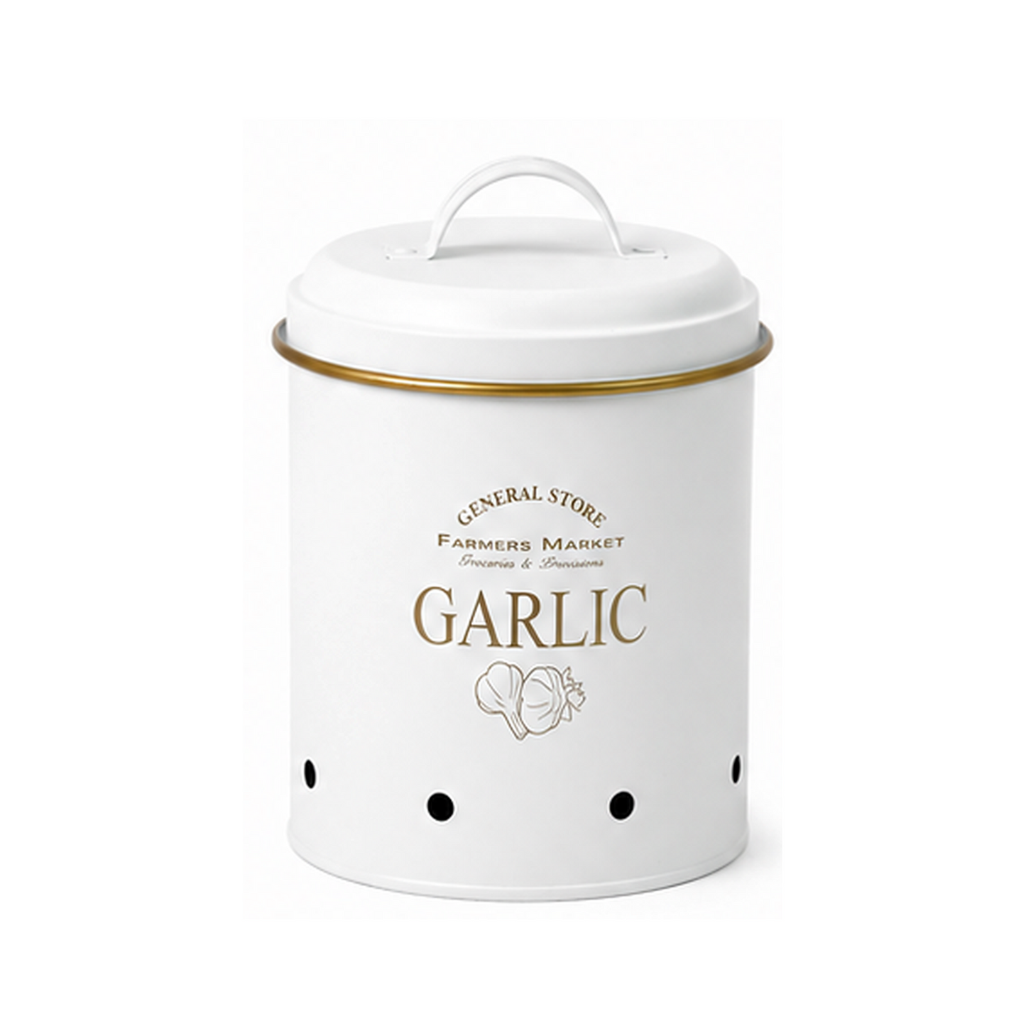 Vintage Farmhouse 3-Piece Potato, Onion & Garlic Storage Bin Set