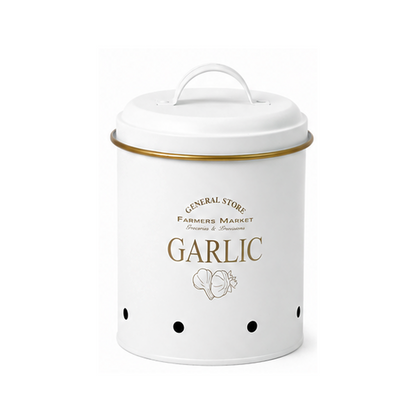 Vintage Farmhouse 3-Piece Potato, Onion & Garlic Storage Bin Set
