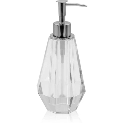 Refillable Crystal Glass Liquid Soap Dispenser