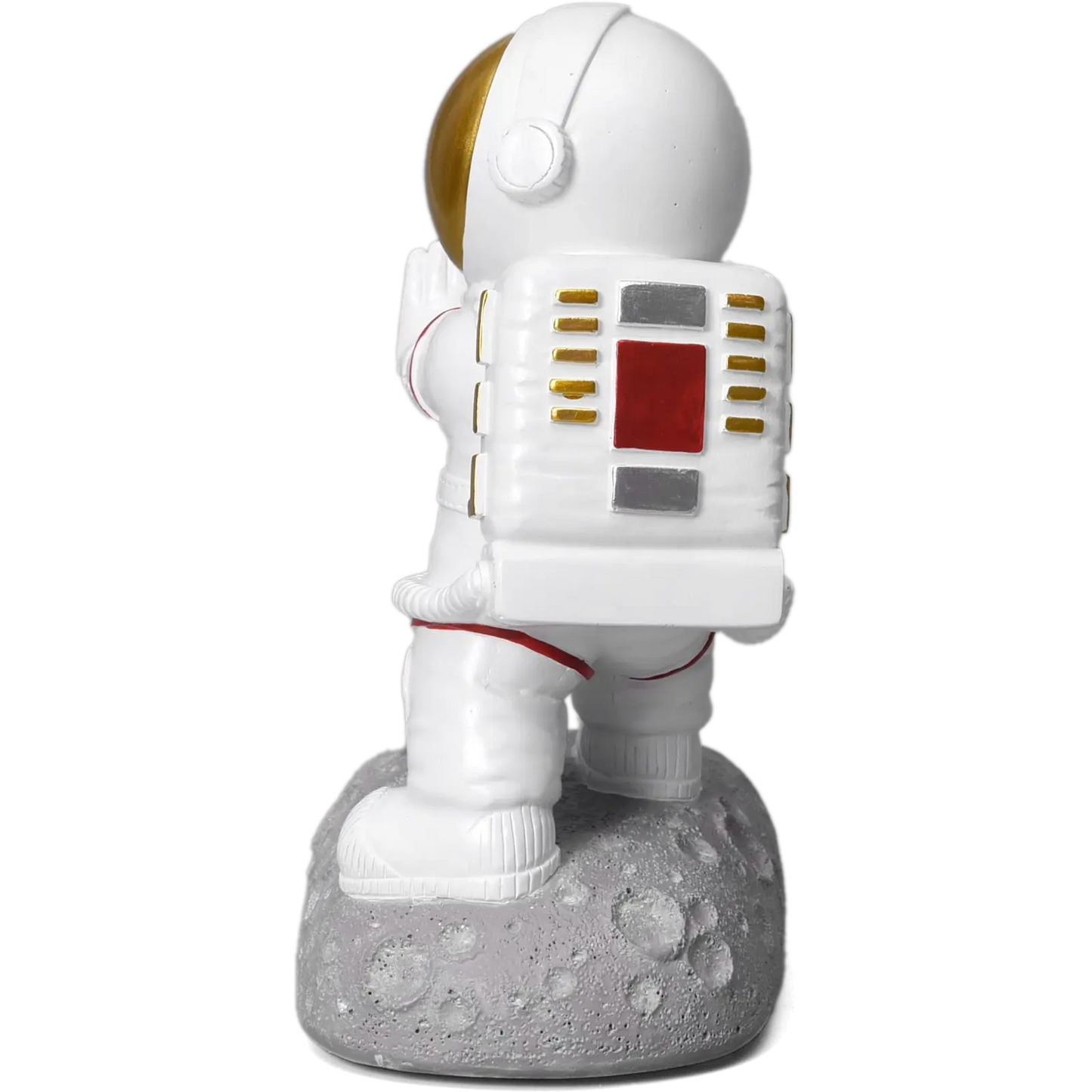 Pushing Facing Astronauts Bookends